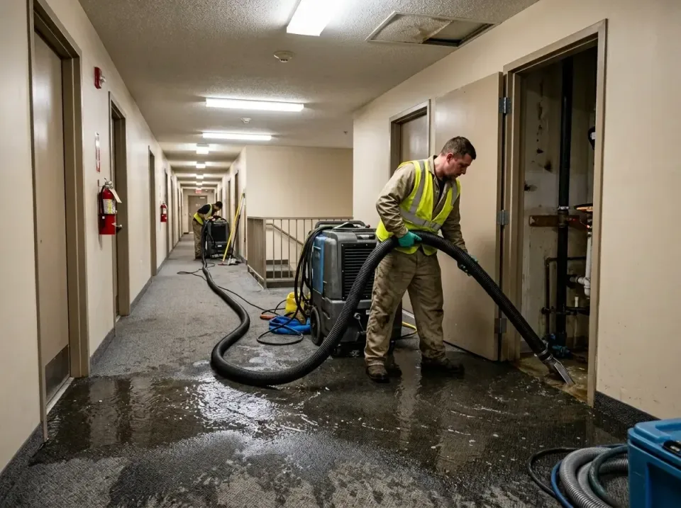 multi-unit-apartment-hallway-f-005 — frequently asked questions, Emergency Burst Pipe Water Extraction & Removal in Napoleon…